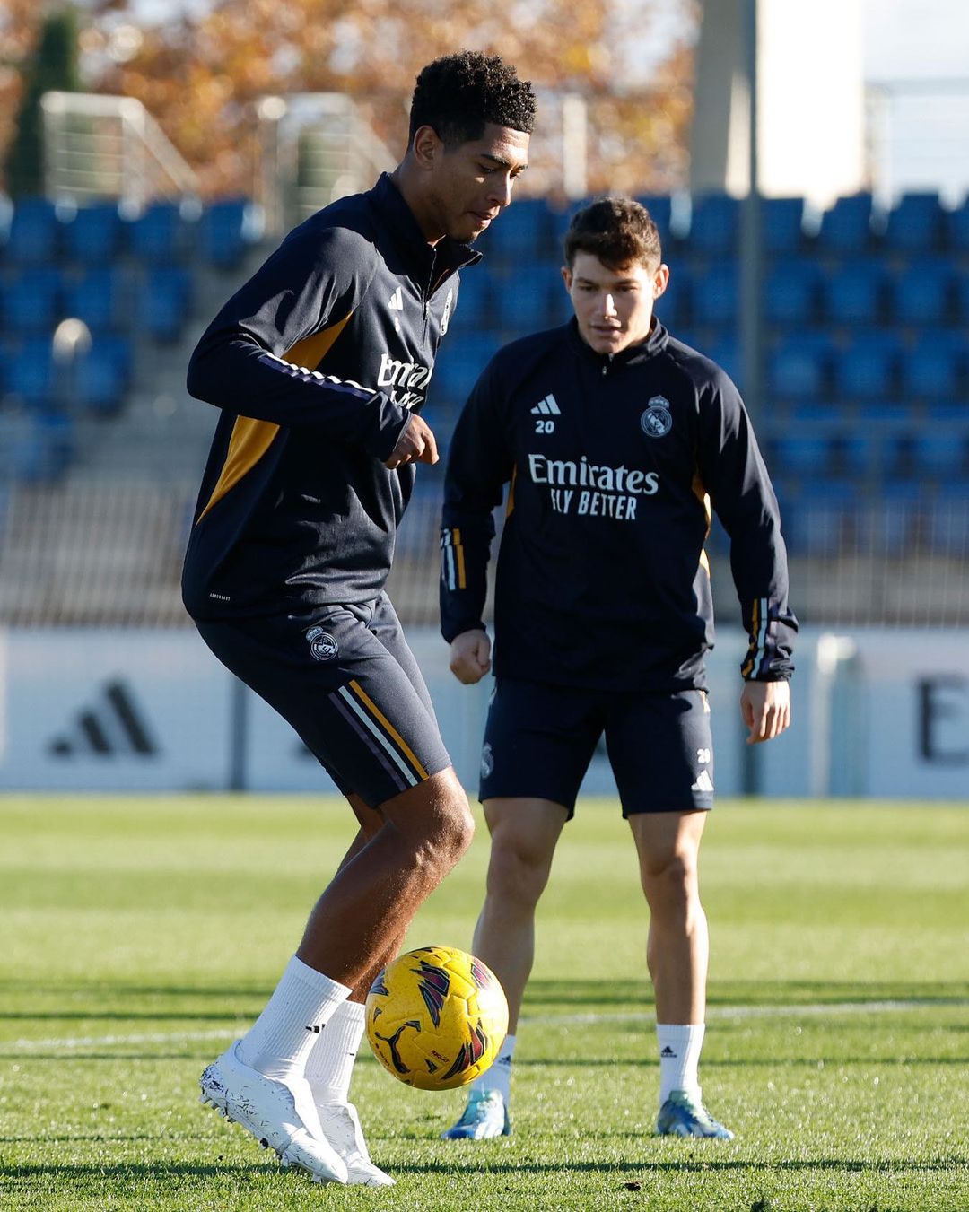 Real Madrid Players Return To Training Before The Match Against Cádiz ...